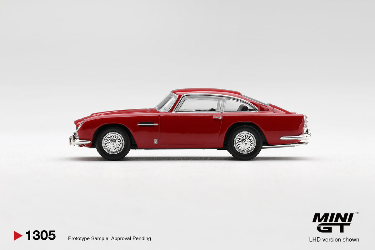 Mini GT Aston Martin DB5 Fiesta Red 1:64 Scale