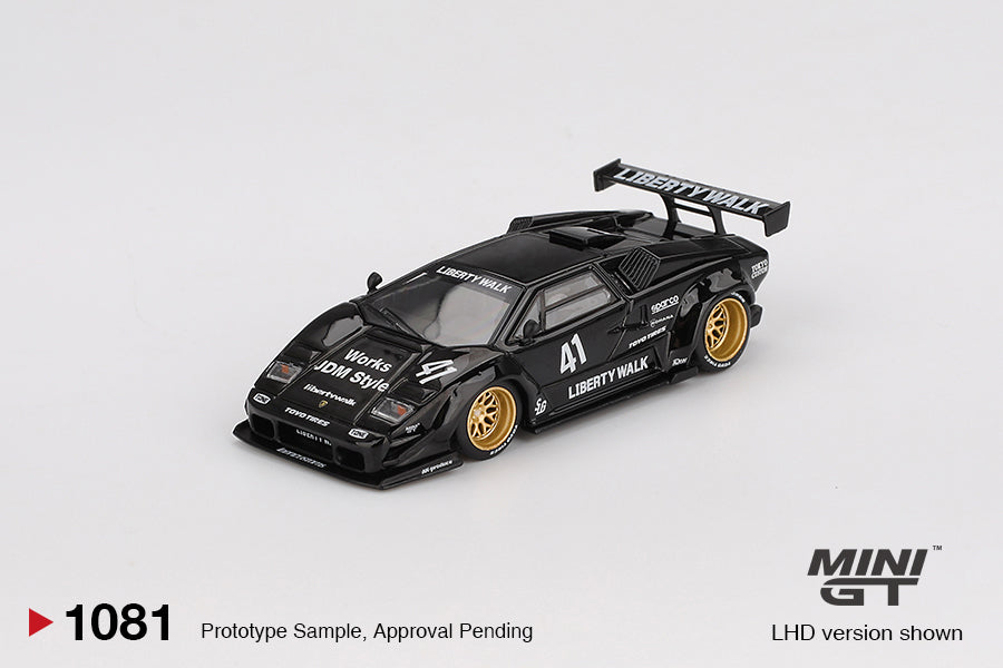 Mini GT Lamborghini Countach LB-Works 1:64 Scale