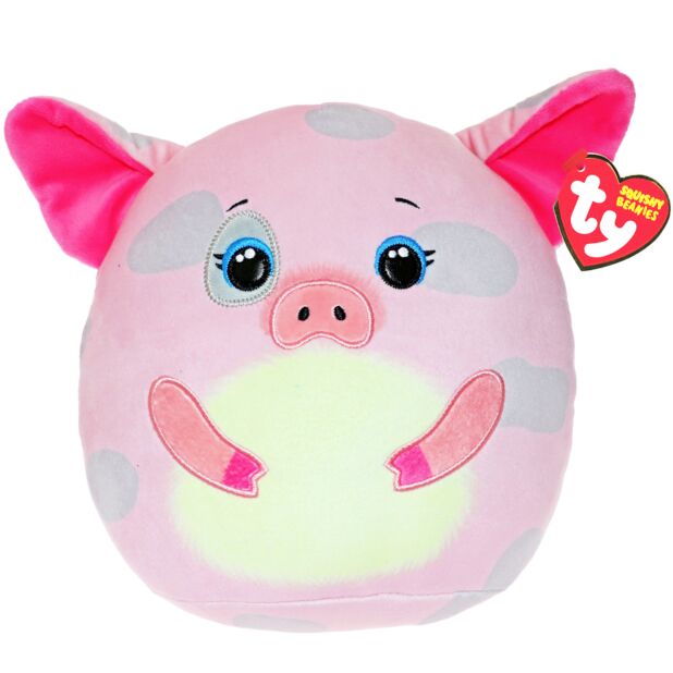TY Hambone The Pig Large Squish-A-Boo