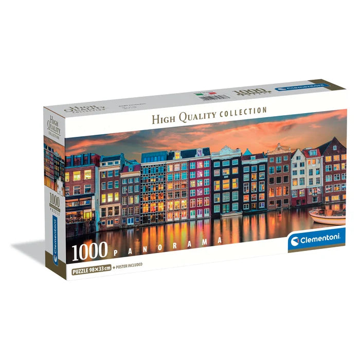 Clementoni Bright  Amsterdam 1000 Piece Jigsaw