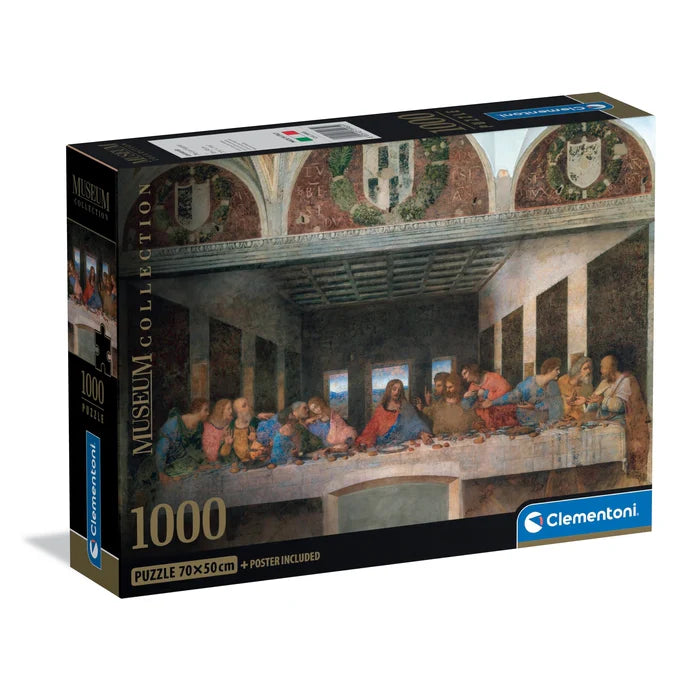 Clementoni Museum Leonardo Last Supper 1000 Piece Puzzle