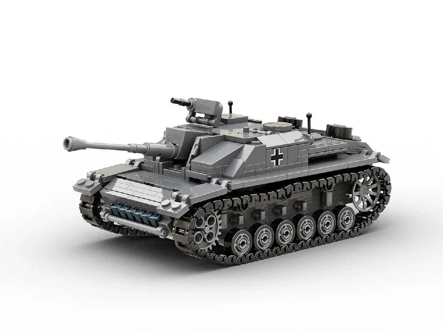 Build Army StuG III Tank Destroyer 660 pieces