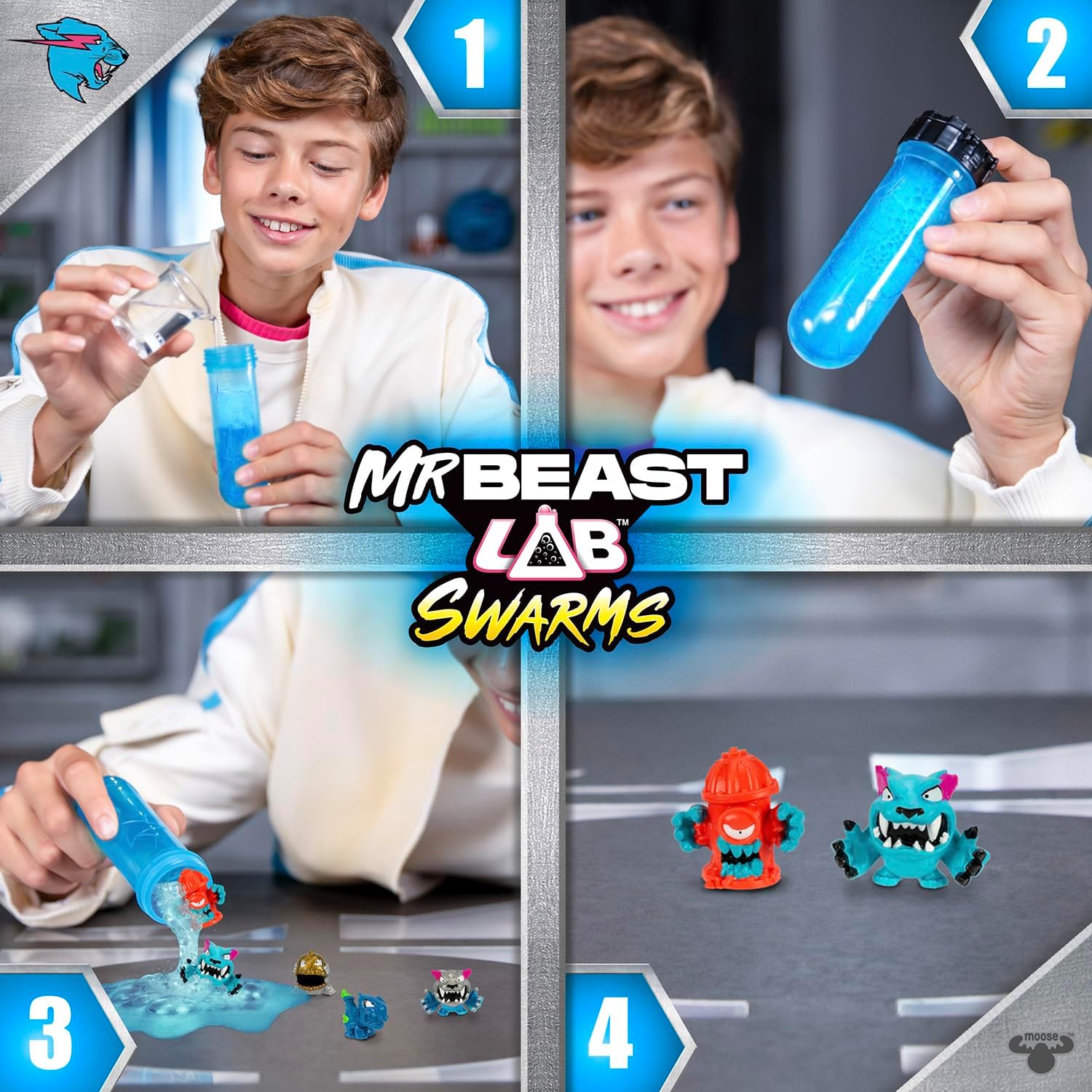 Mr Beast Lab Swarms Test Tube 2 Pack