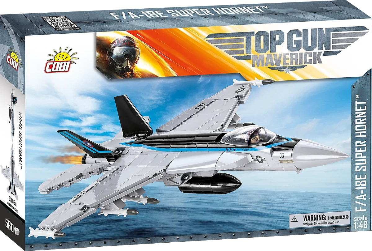 Cobi 5805a Top Gun F/A 18 Super Hornet 1:48 Set