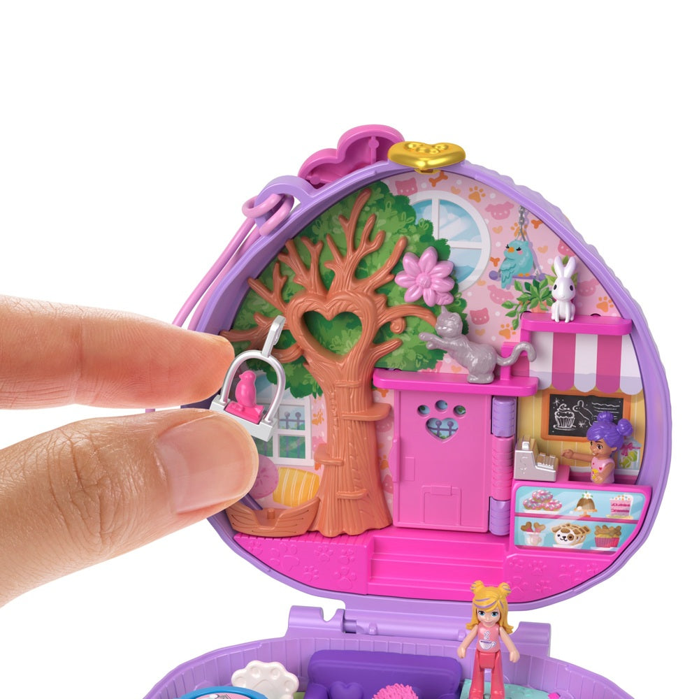 Polly Pocket Hedgehog Coffee Shop Compact