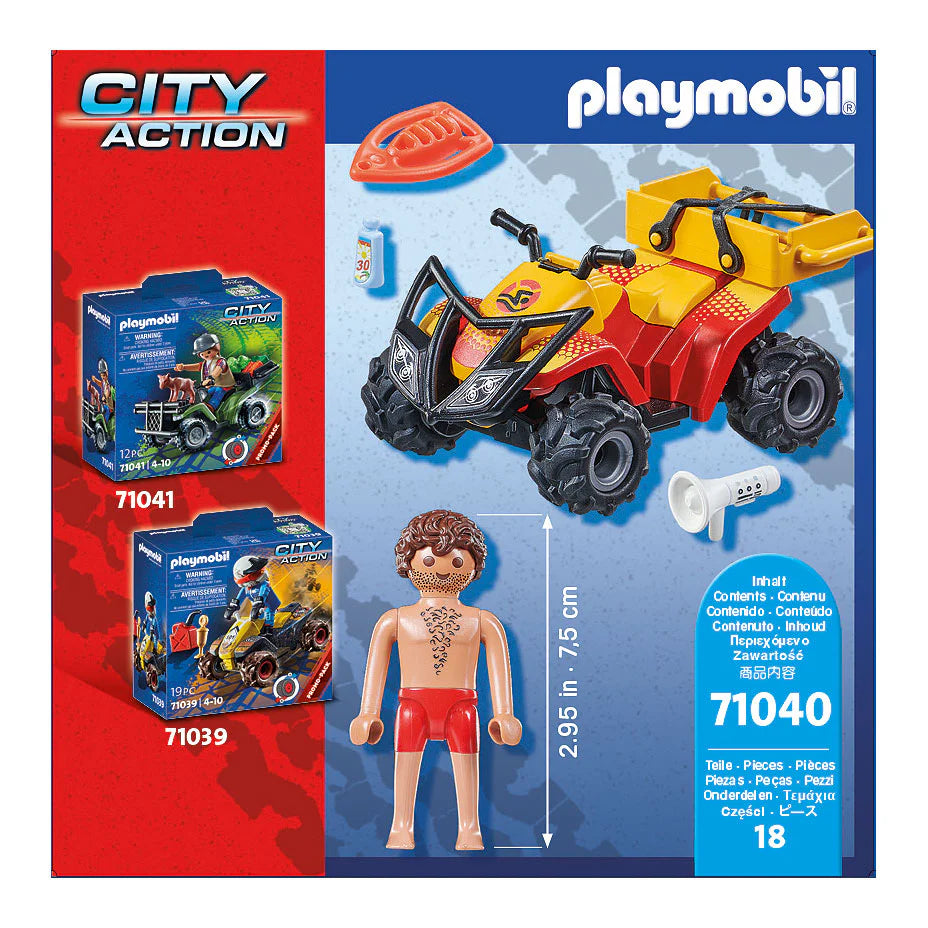 Playmobil Beach Patrol Quad