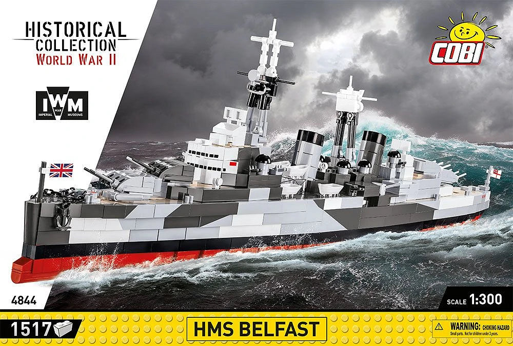 Cobi 4844 H.M.S Belfast IWM Scale Model