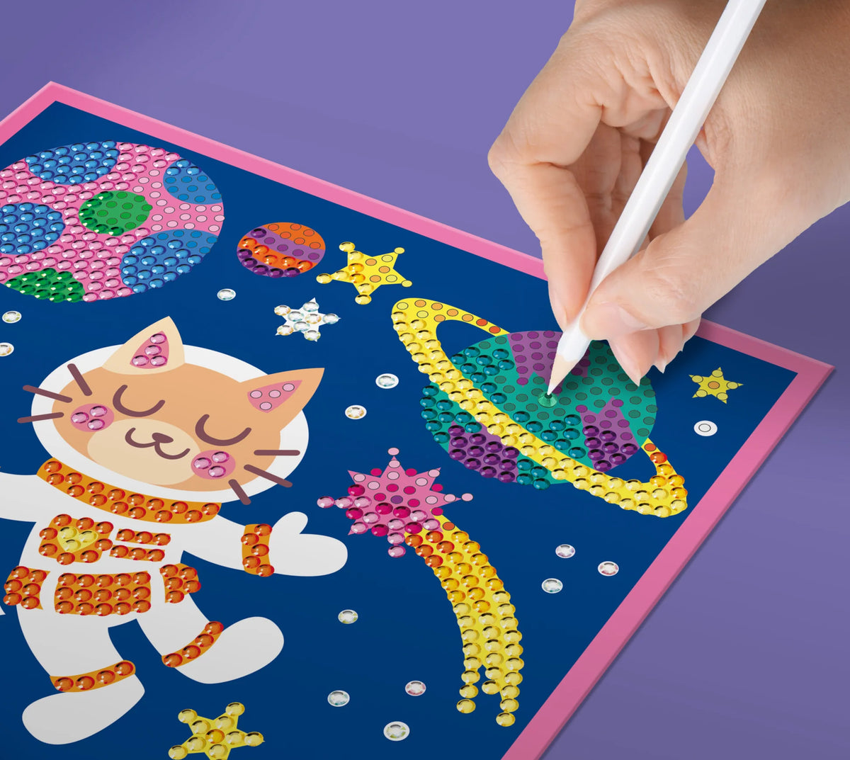 Kitfix Diamond Art Space Cat
