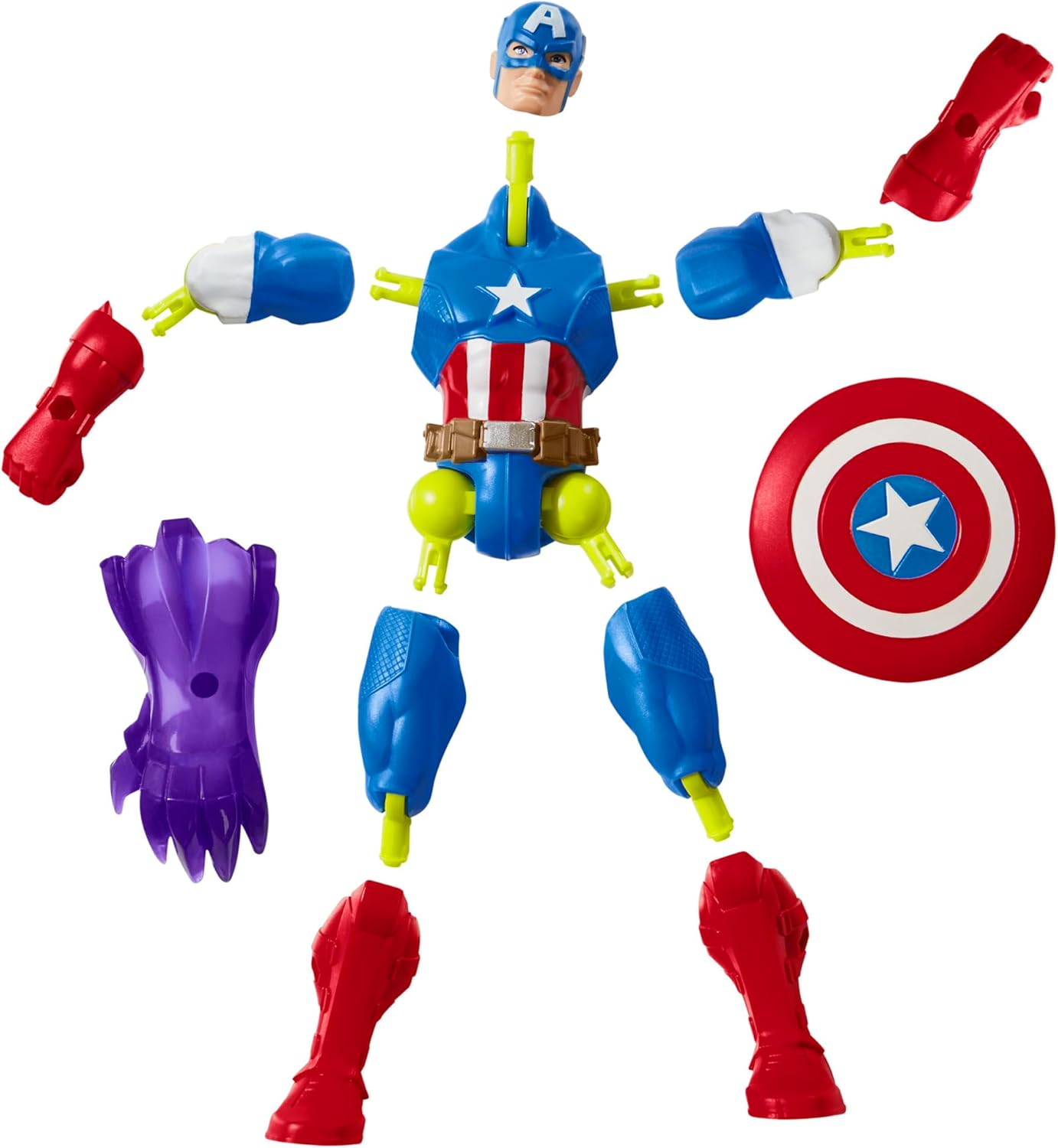 Avengers Mixmashers Captain America Basic Figure