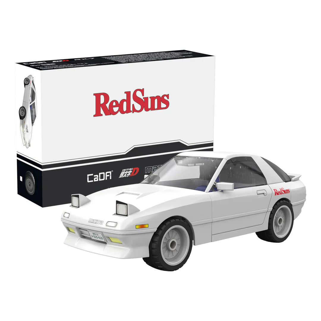 Cada Initial D Mazda RX7 66 Piece 1:35 Scale Construction Set