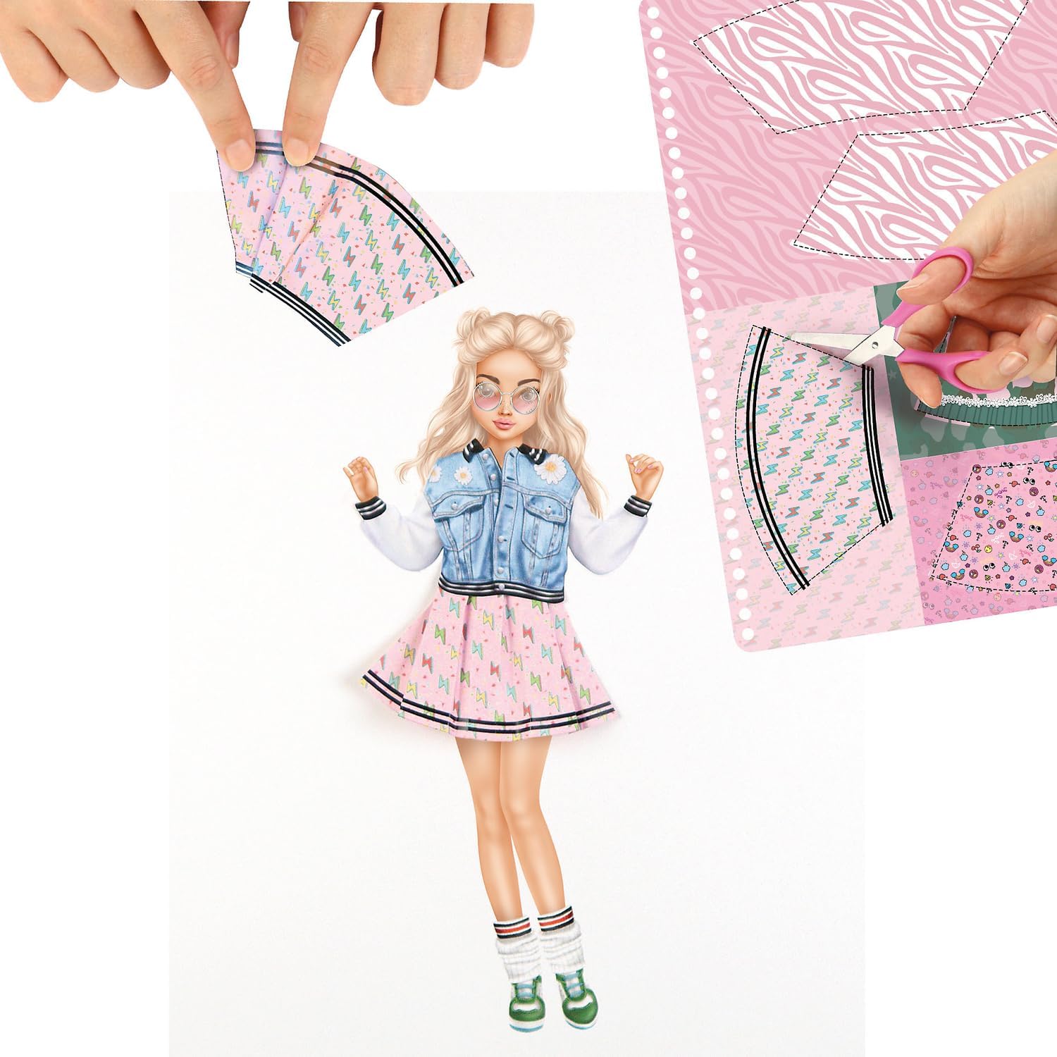 TOPModel Dress Me Up Collage Book
