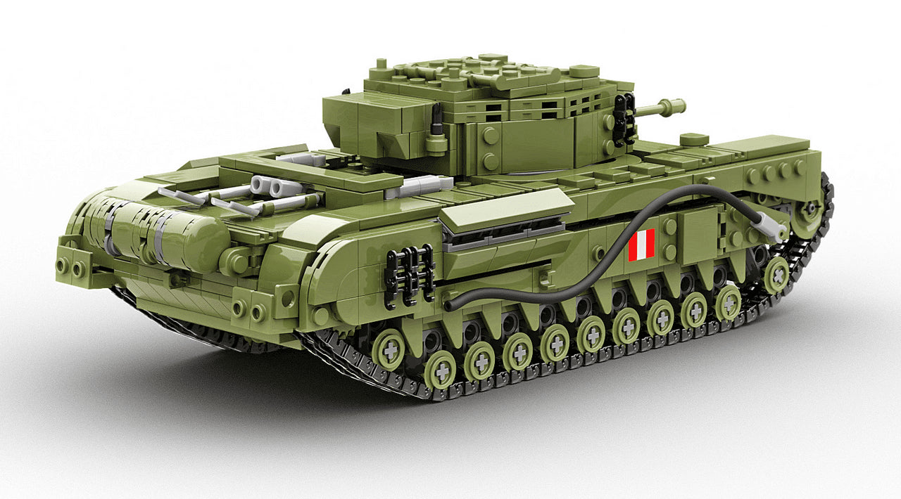 Build Army Churchill Mk.3 Heavy Tank 1305 pieces