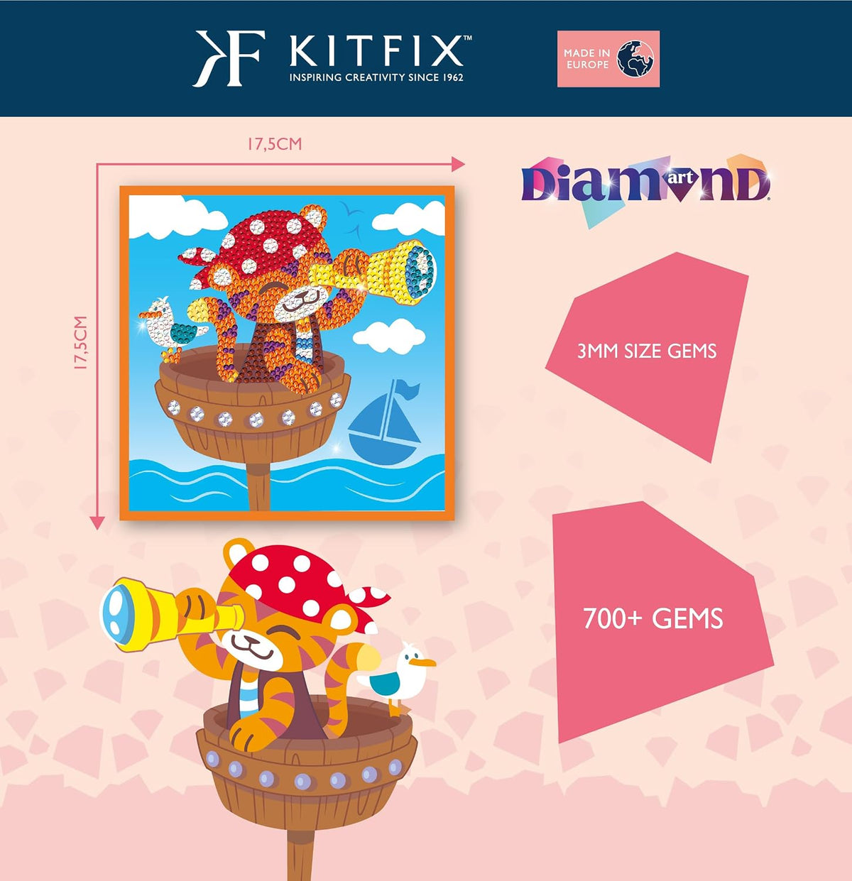 Diamond Art Little Pirate