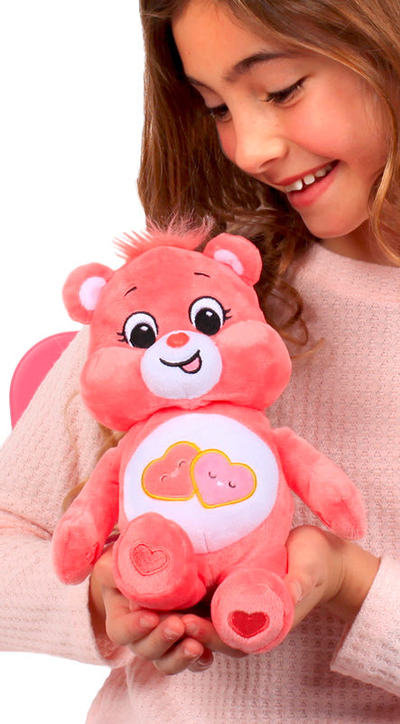 Care Bear Love-A-Lot Bear 22cm Soft Toy