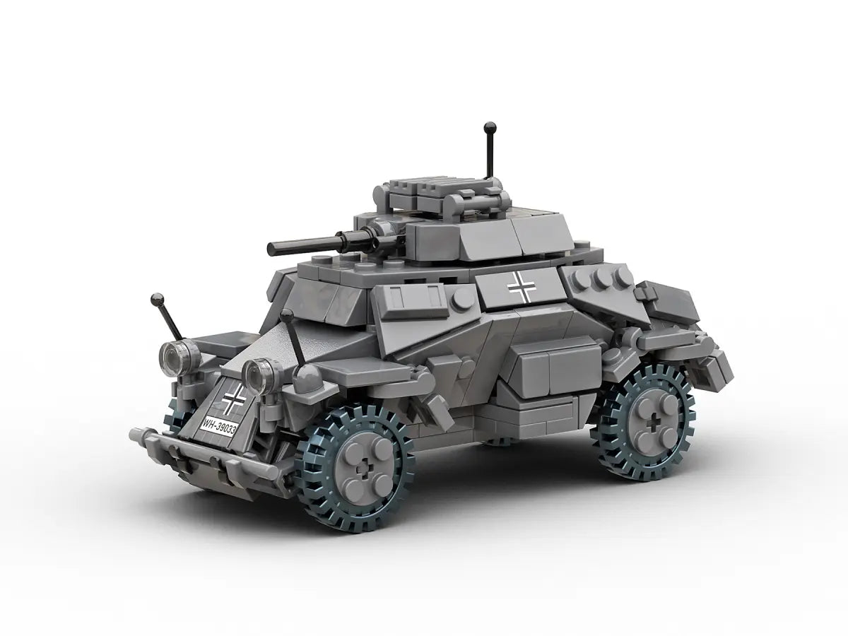 Build Army Dd. Kfz.222 Light Armoured Vehicle 318