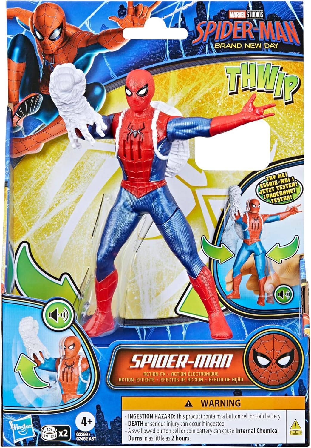 Spiderman Brand New Day Spider-Man Action FX Figure
