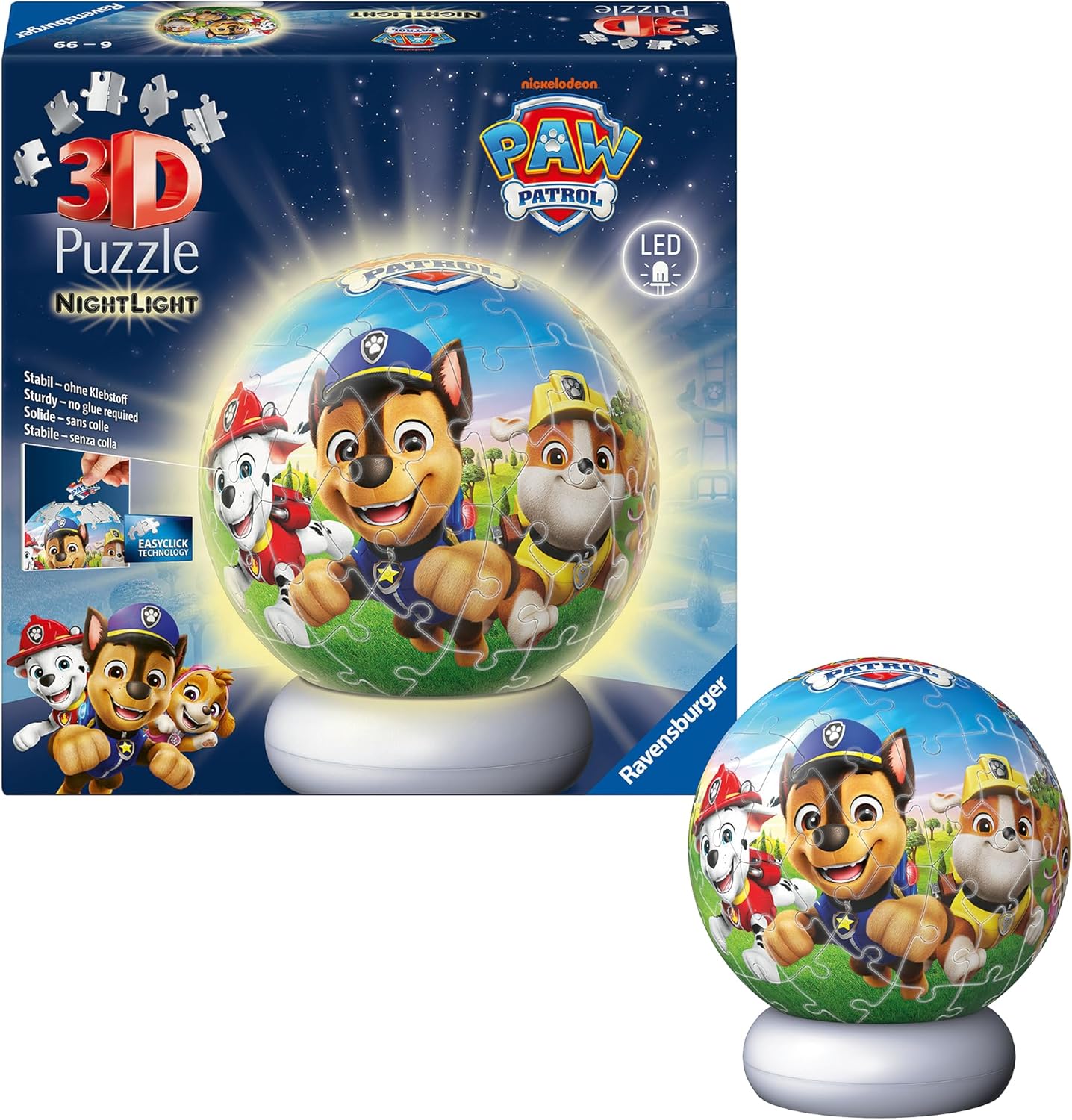 Paw Patrol 3D Night Light Puzzle