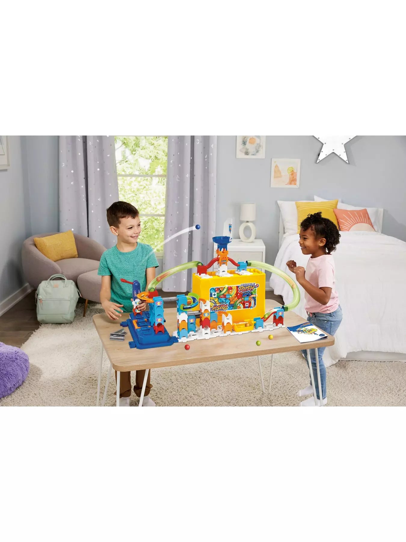 Vtech Marble Rush Build & Store Box Set