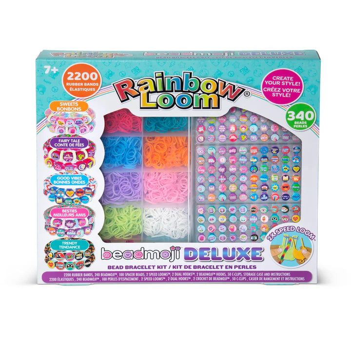 Rainbow Loom Beadmoji Deluxe Bead Bracelet Kit