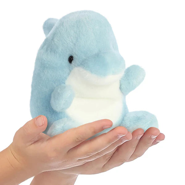 Palm Pals Clicks Dolphin 12cm Soft Toy