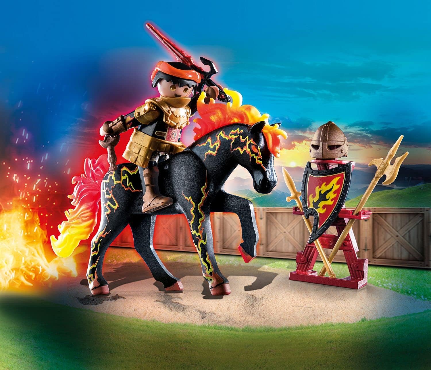 Playmobil Burnham Raiders - Fire Knight