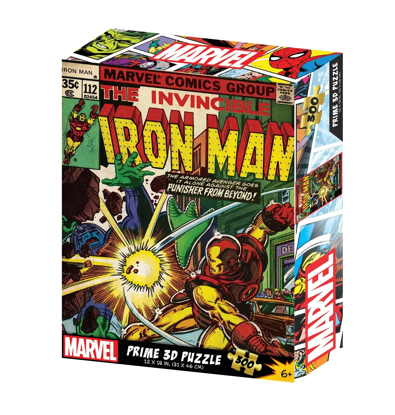Prime 3D Marvel Iron Man 200 Piece Puzzle