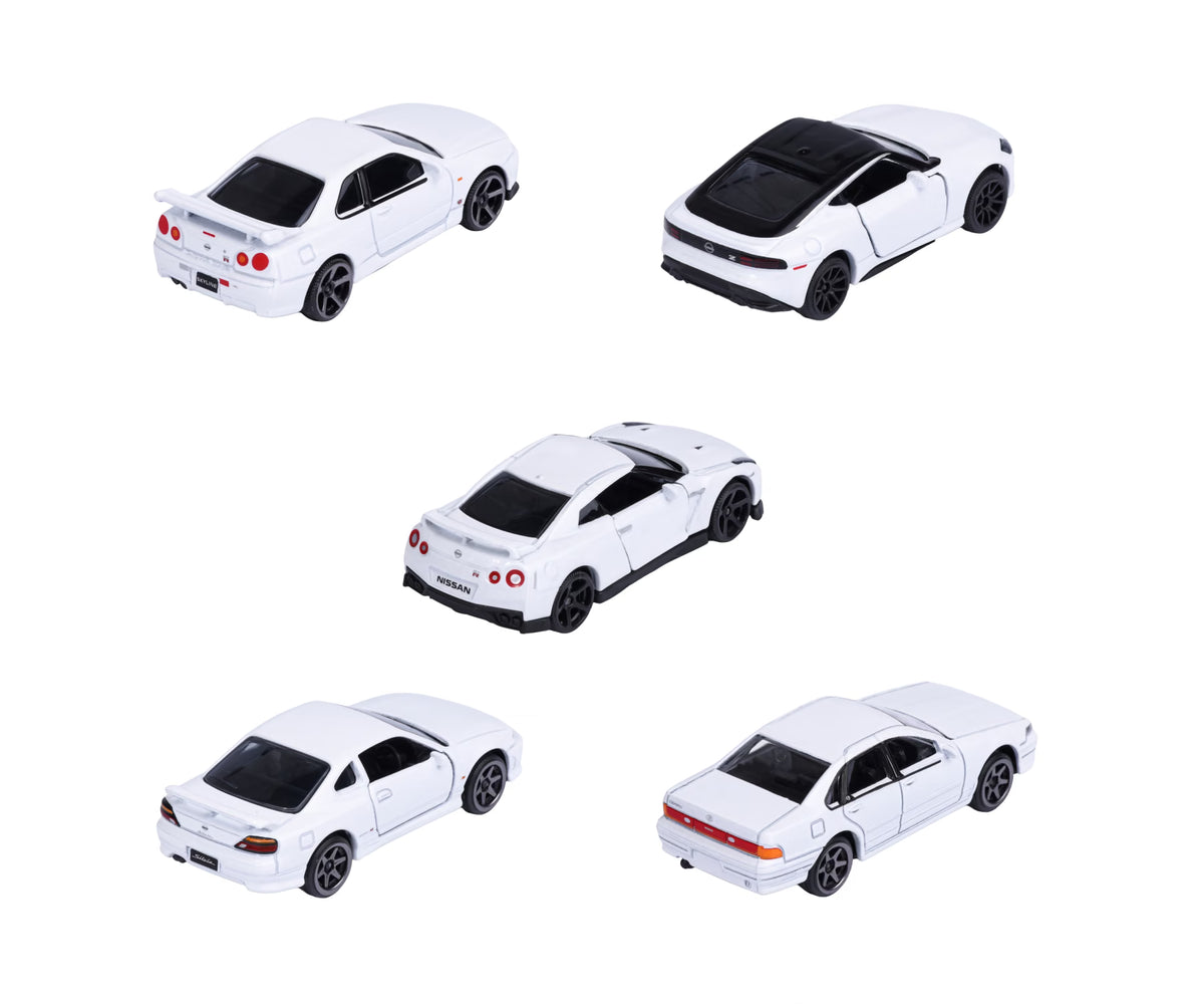 Majorette Nissan 5 Piece Vehicle Gift Set