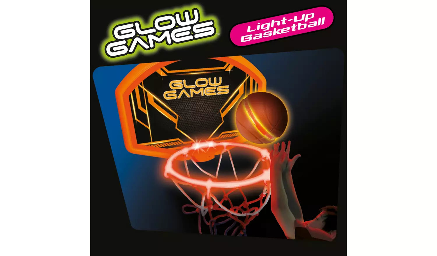 Glow Games Light Up Basketball