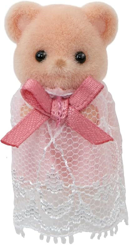Sylvanian Biscuit bear Sleepy Triplets