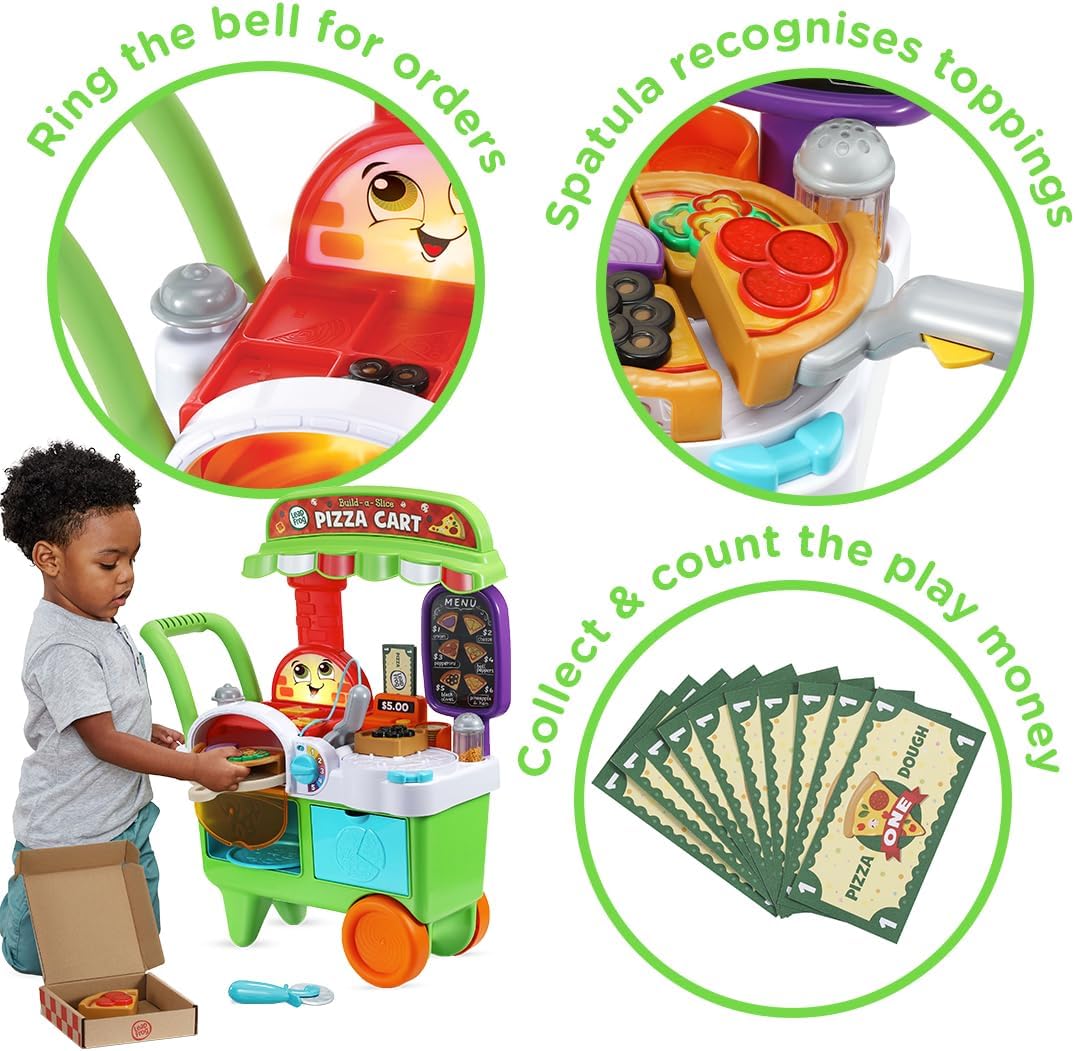 LeapFrog Build-A-Slice Pizza Cart