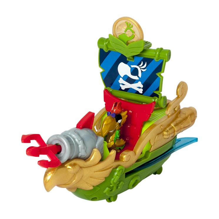 Piratix Golden Treasure Sky Hunter Pirate Ship