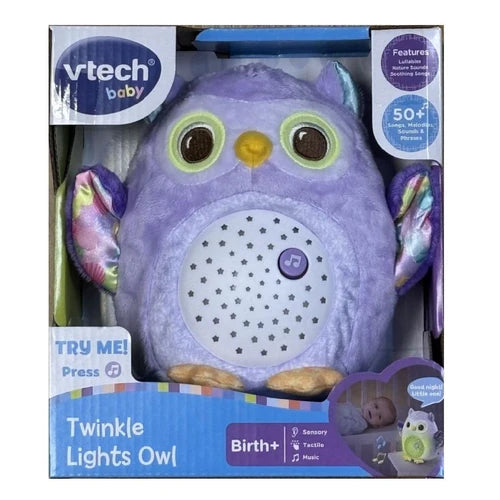 Vtech Twinkle Lights Owl - Purple