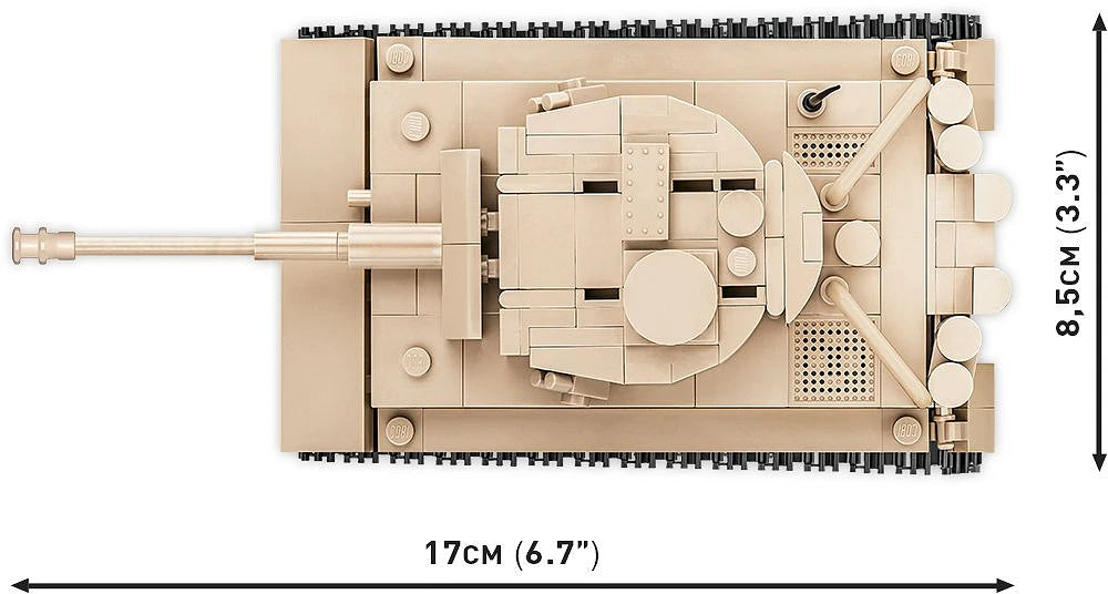 Cobi 2710 Tiger IV 131 Tank 1:48 Scale Set