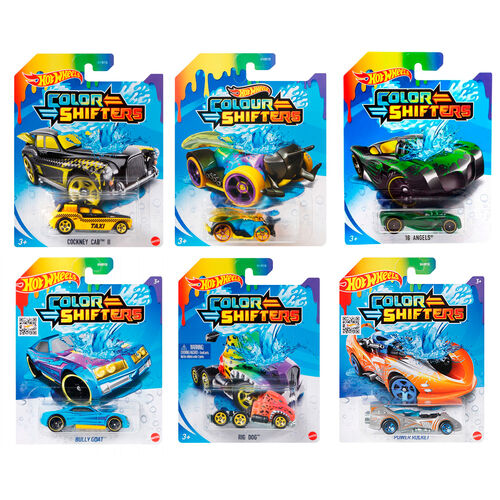 Hot Wheels Colour Shifter Vehicles Assorted