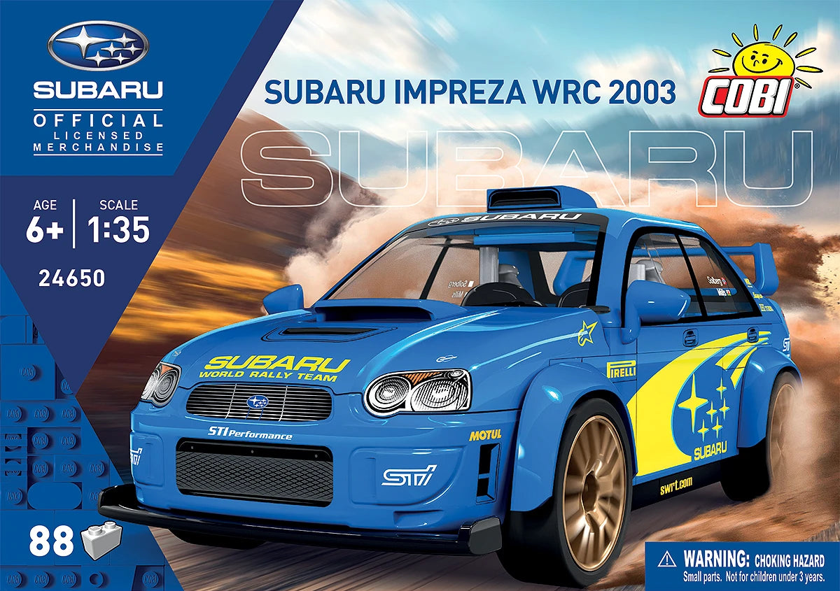 Cobi 24650 Subaru Impreza WRC 2003 Scale Set