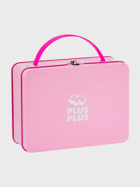 Plus-Plus Pink BIG Metal Suitcase - 70 pcs
