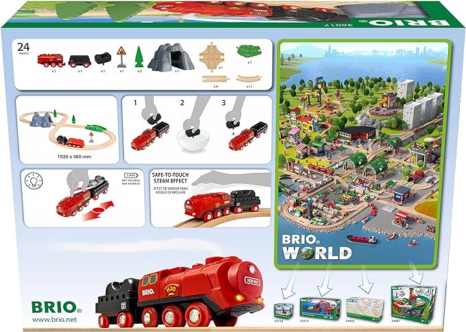 Brio Steaming Train Set