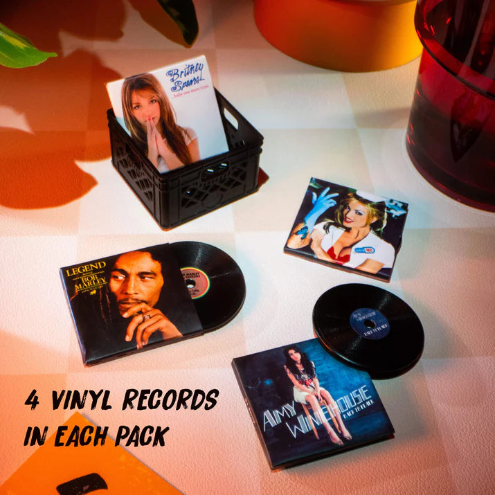 Miniverse-Real Music Vinyl Record 4 Surprise Ball