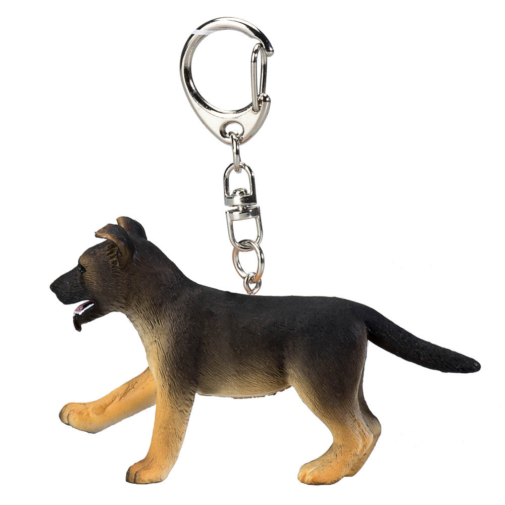 MOJO - German Shepherd Puppy Keychain