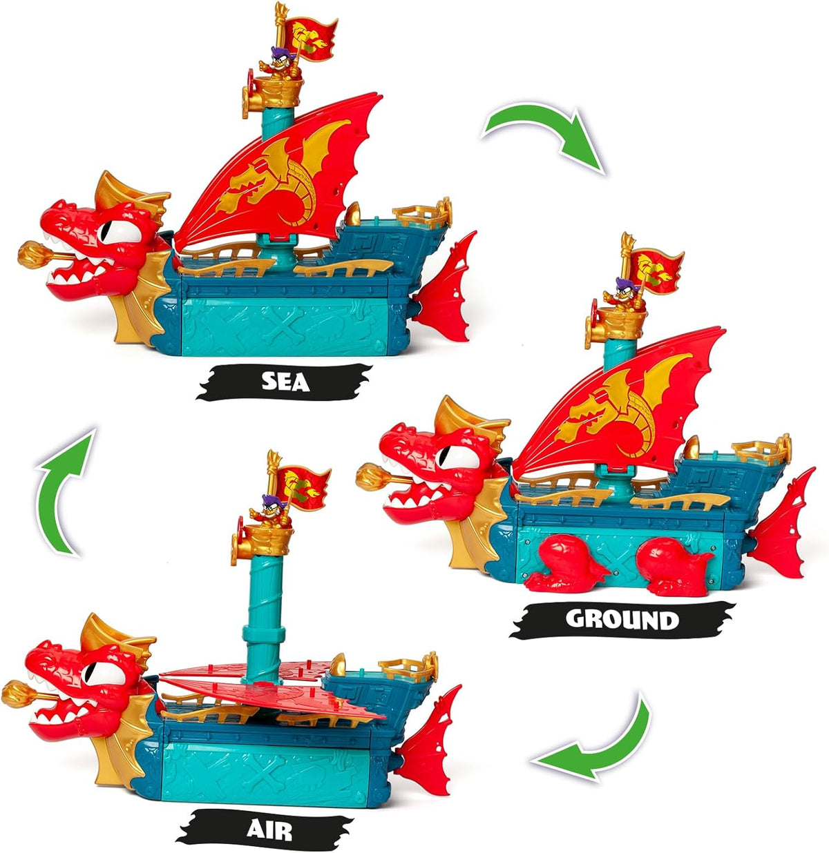 Super Things Piratix Dragon Ship