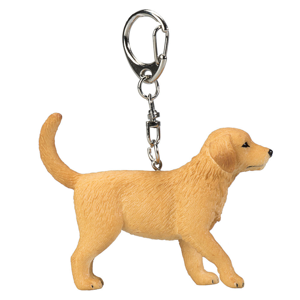 MOJO - Golden Retriever Puppy Keychain