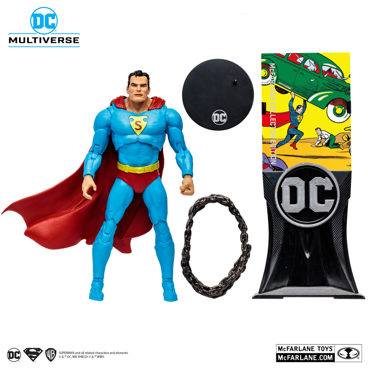 McFarlane Toys Action Comics #1 Superman Action Figure
