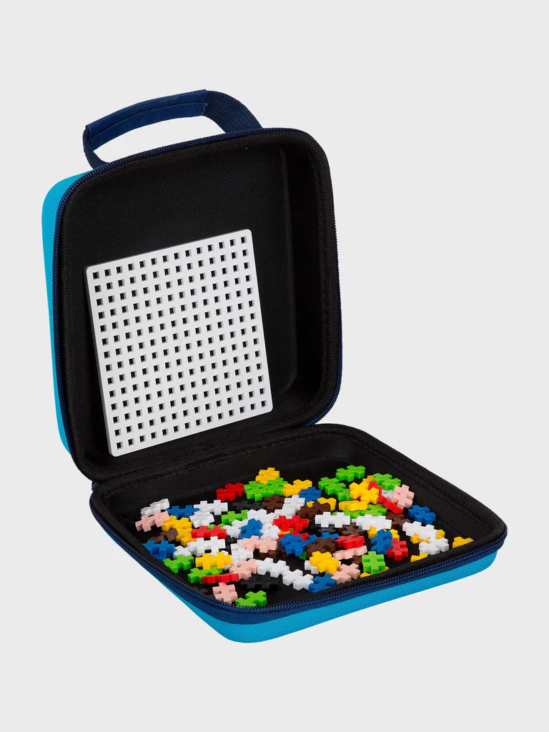 Plus-Plus Blue Travel Case - 100 pcs