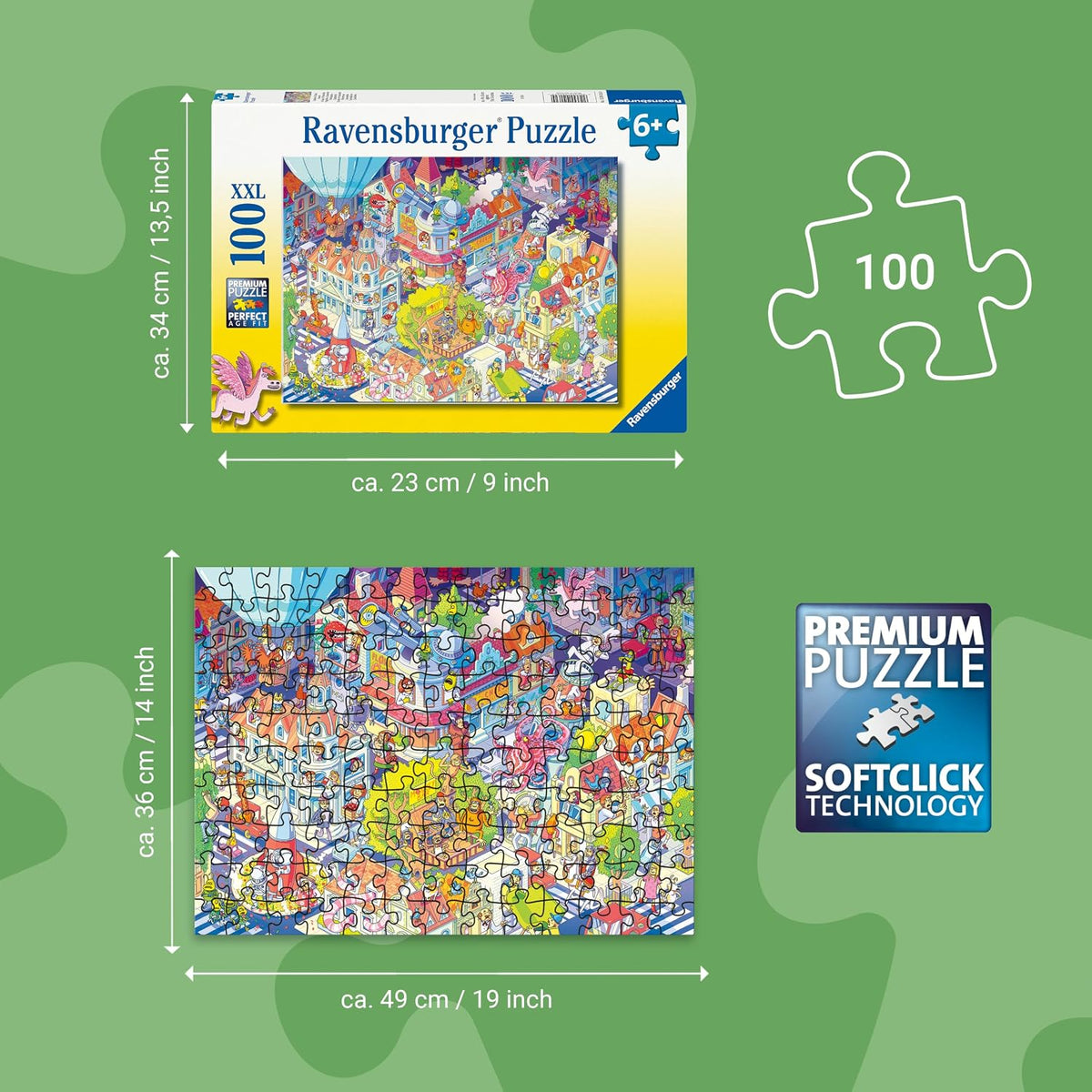 A Day in Chaosville 100 XXL Piece Jigsaw Puzzle