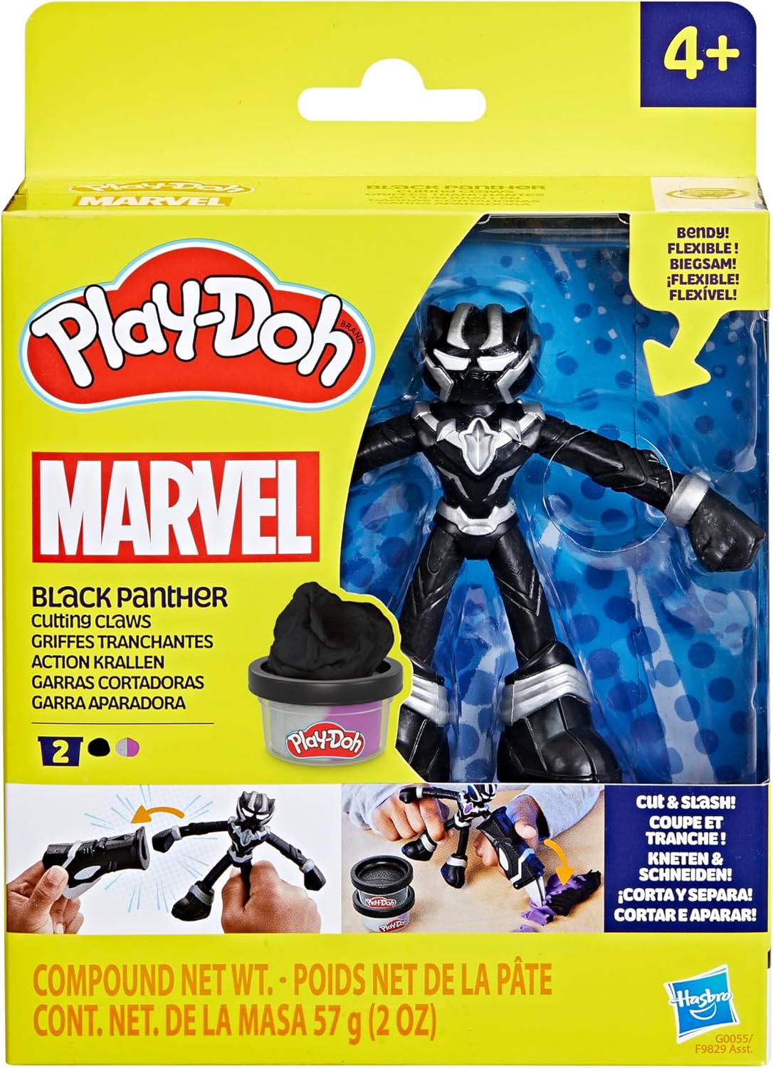 Play-Doh Marvel Plack Panther Cutting Claws Set