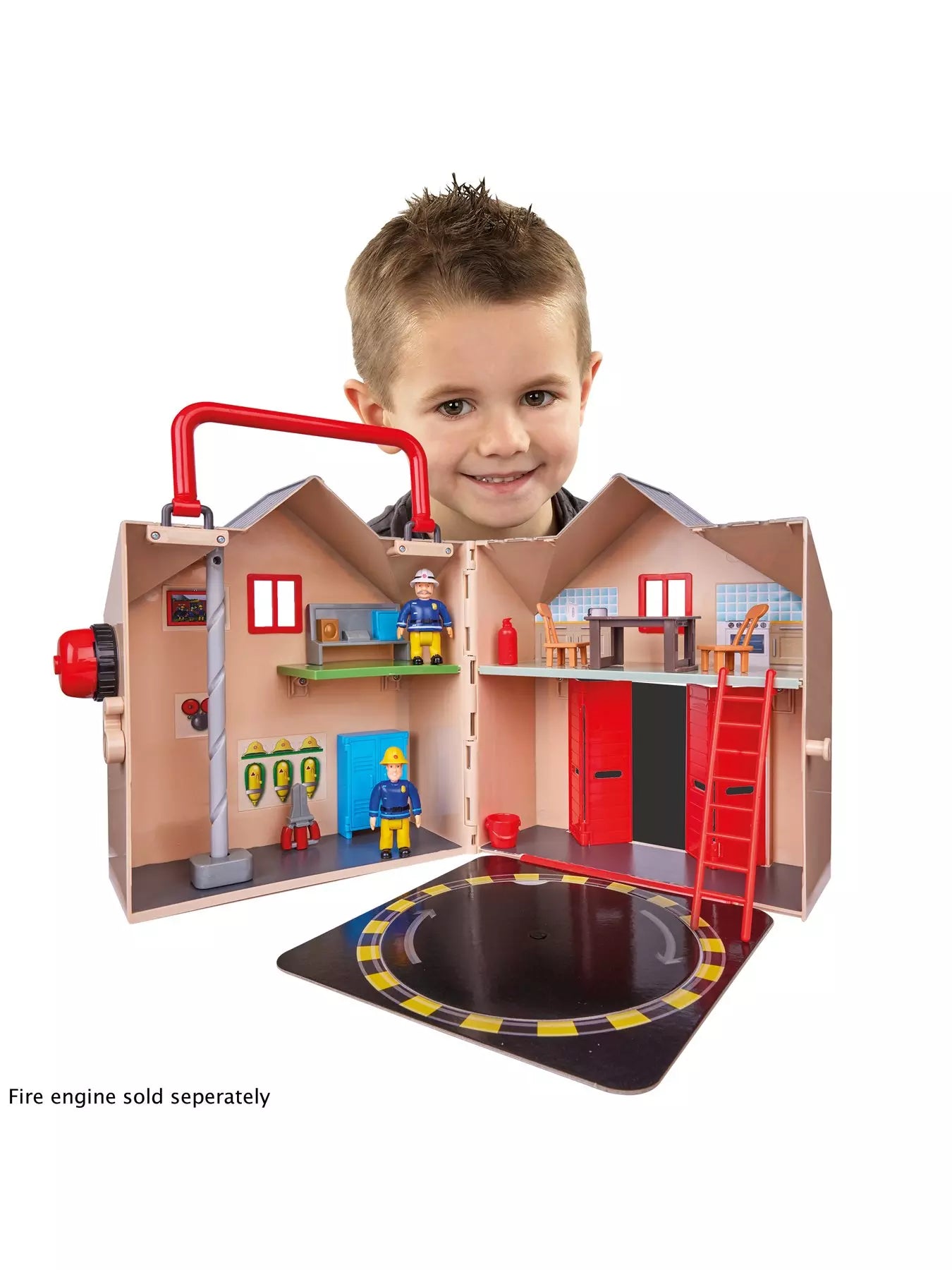 Fireman Sam Deluxe Firestation Playset