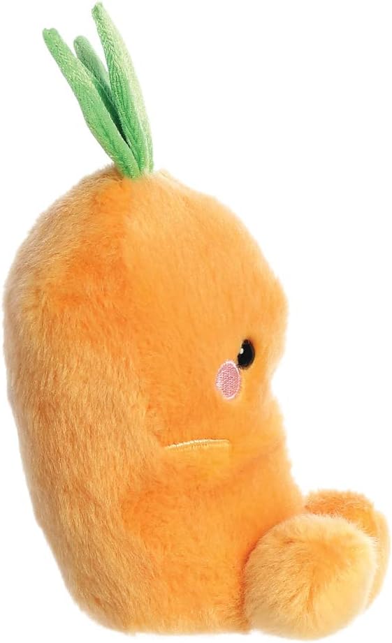 Palm Pals Cheerful Carrot 12cm Soft Toy