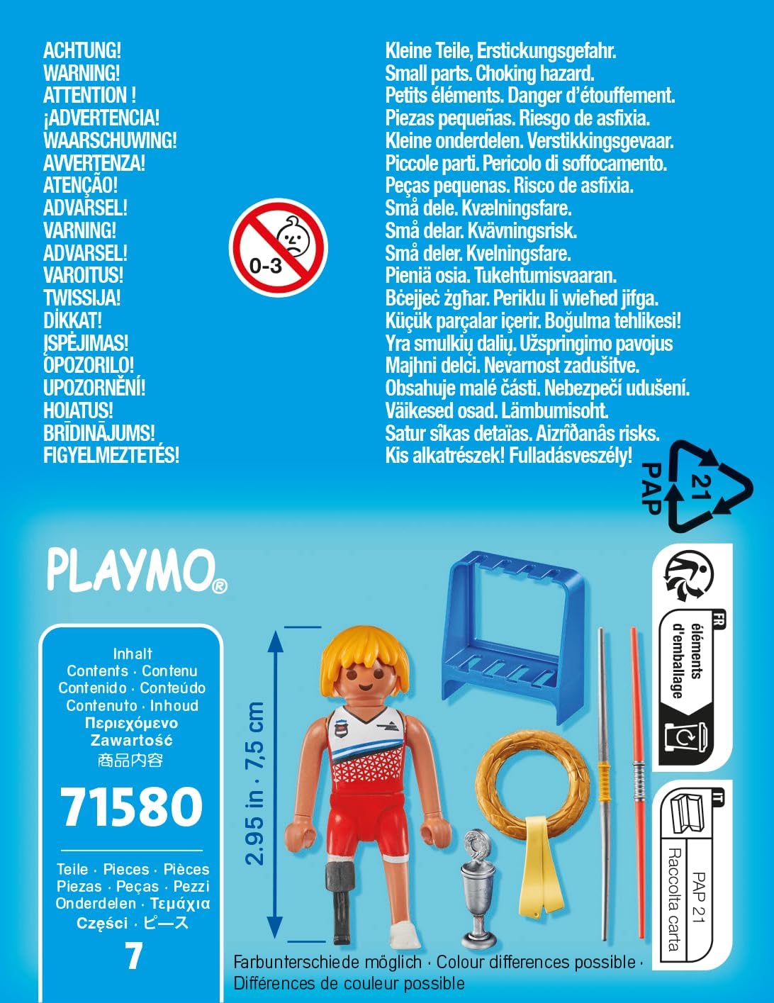 Playmobil Javelin thrower