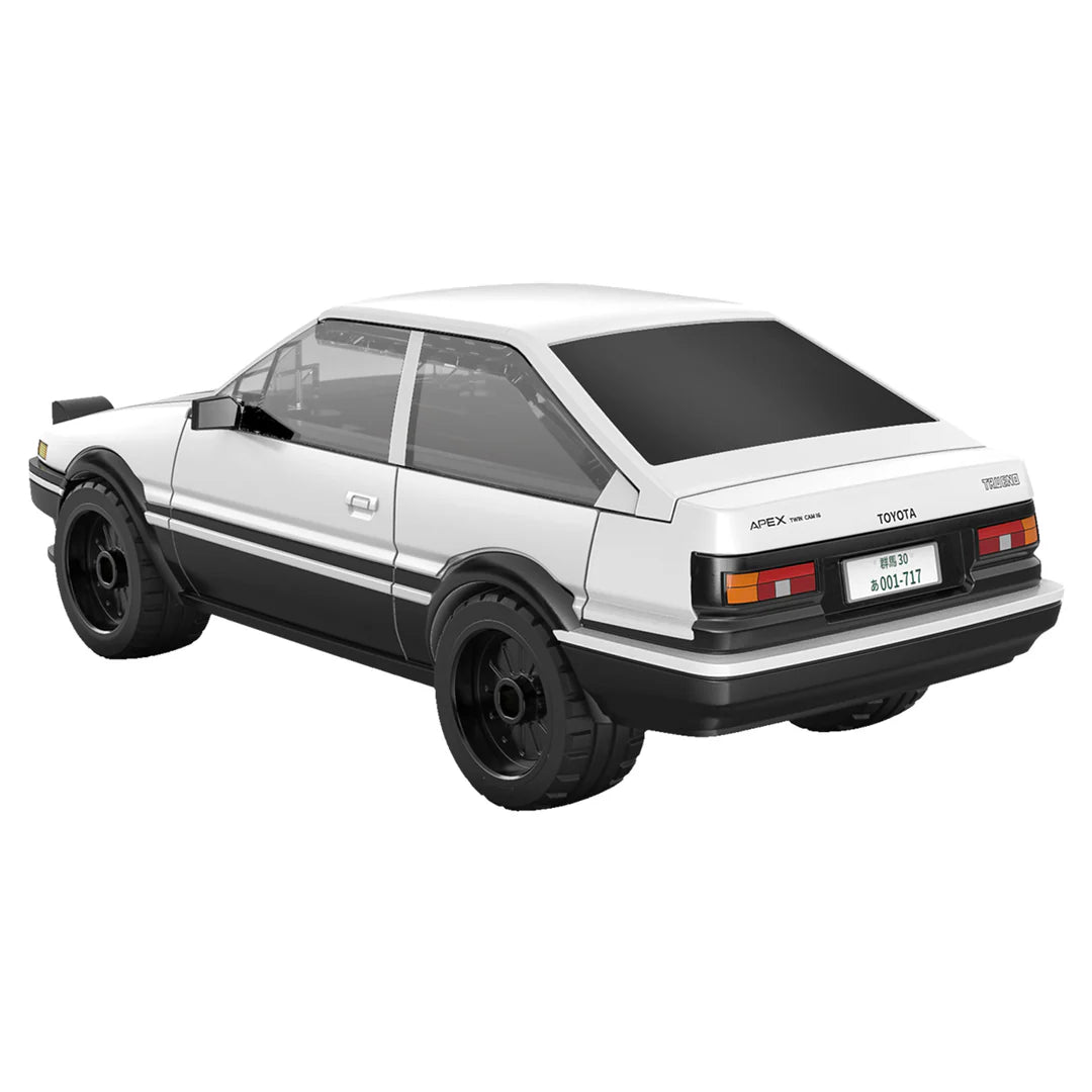 Cada Initial D Toyota AE86 Trueno 72 Piece 1:35 Scale Construction Set