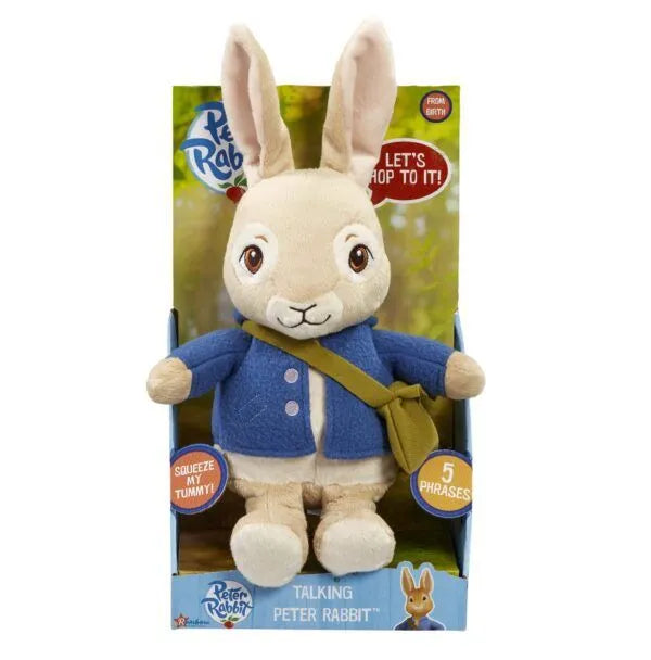 Talking Peter Rabbit Soft Toy